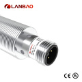 LANBAO M18 size 12mm 20mm extra long distance connector type m18 proximity switch sensor ce dc voltage